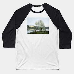 Ville-d'Avray by Jean-Baptiste-Camille Corot Baseball T-Shirt